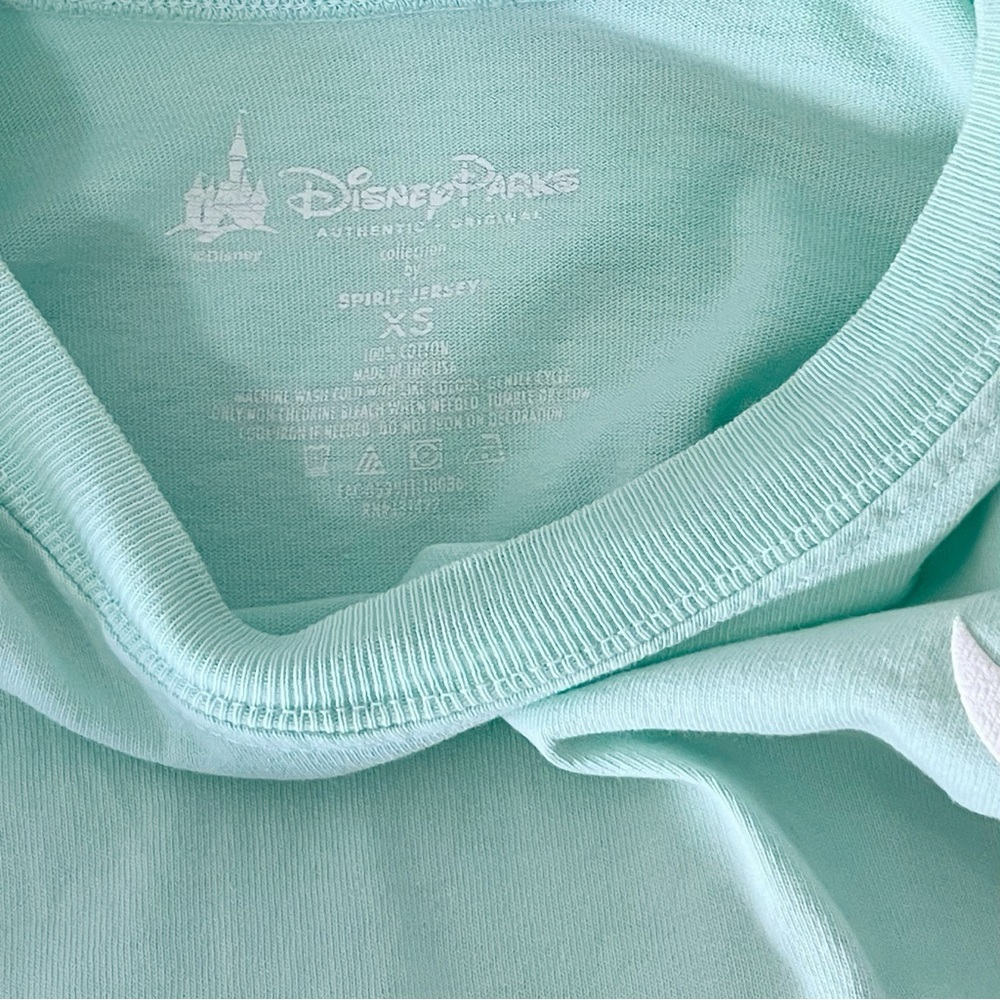 Disney Parks Disneyland Resort Spirit Jersey Mint Green XS - Picture 7 of 7